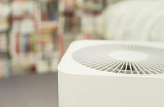 indoor air purifier in bedroom