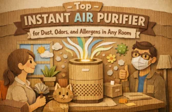 Top Instant Air Purifier for Dust, Odors, and Allergens in Any Room